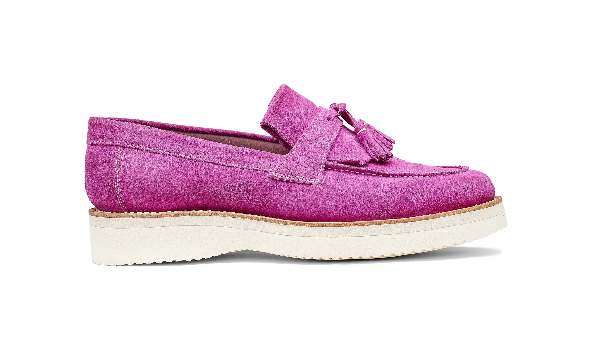 Abbie - Fuchsia Suede - Image 3