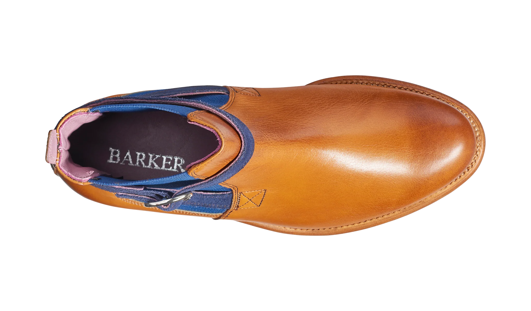 Alexandra - Cedar Calf / Blue Strap - Image 3
