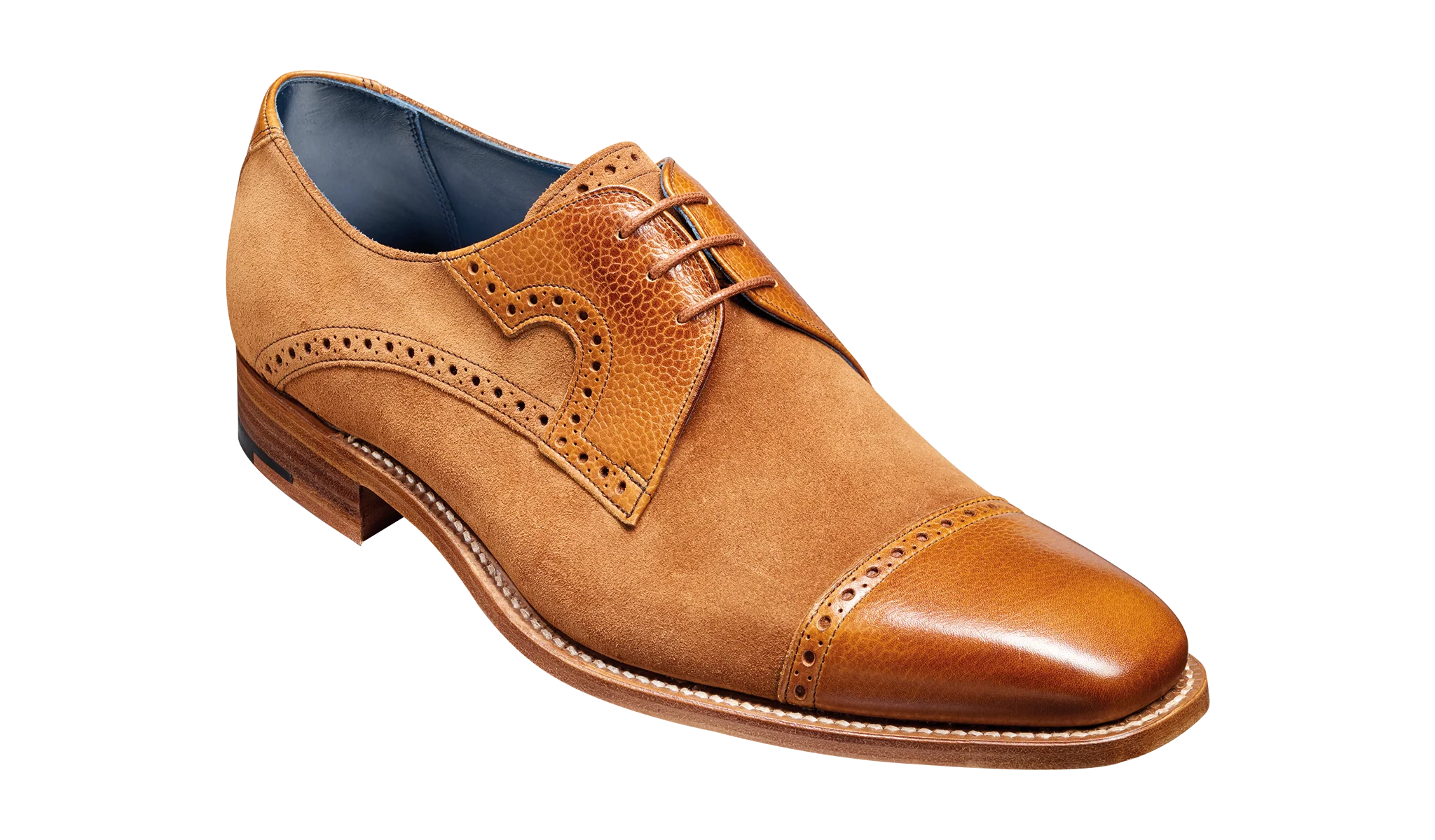 Ashton - Cedar Grain / Camel Suede