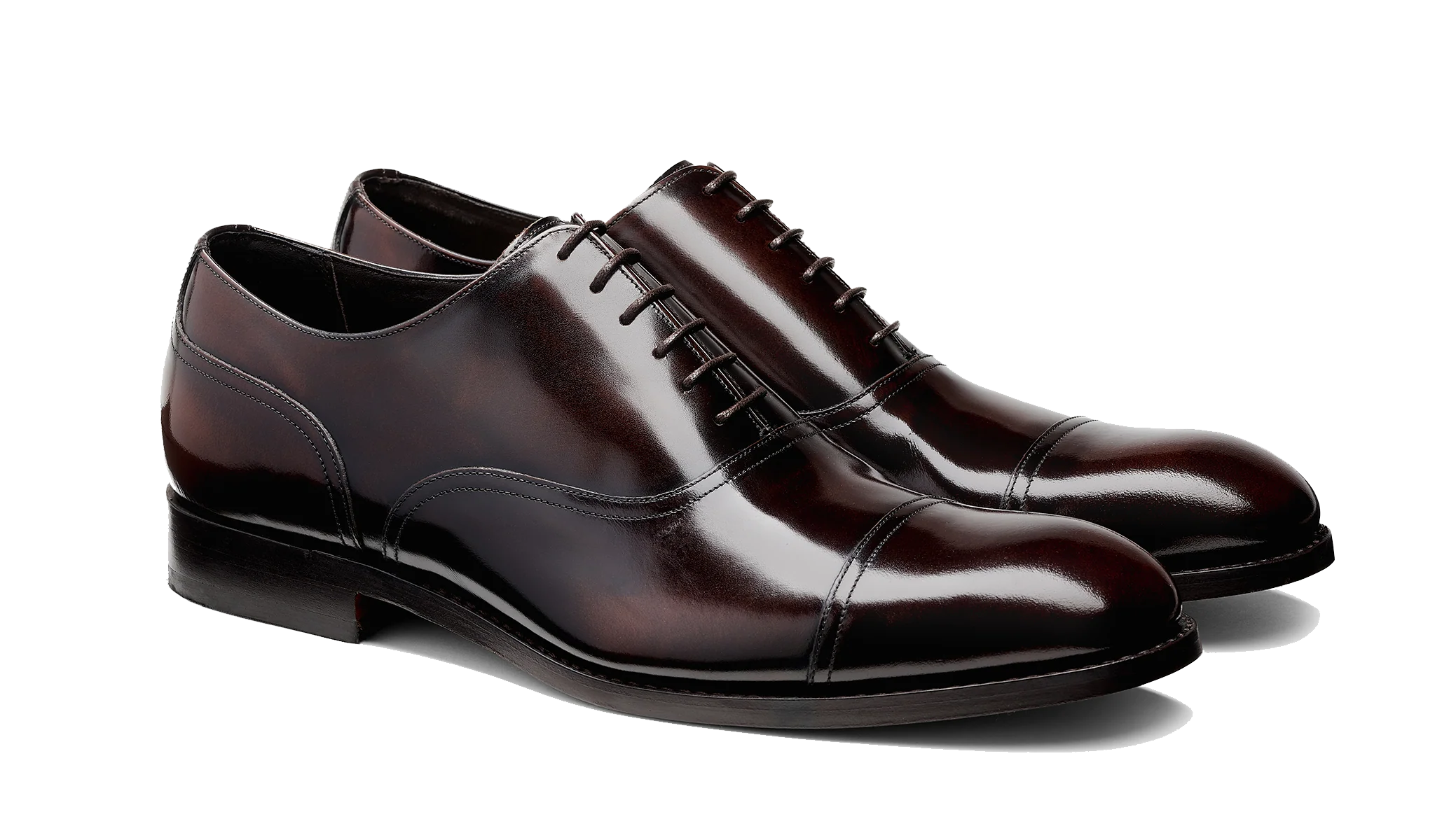 Bates - Dark Brown Hi Shine - Image 2