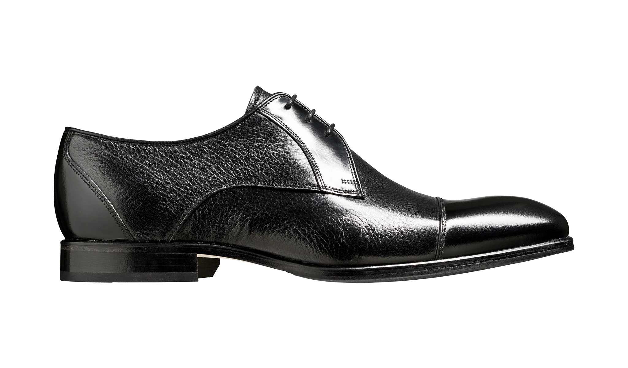 Fred - Black Deerskin / Black Hi-Shine - Image 2