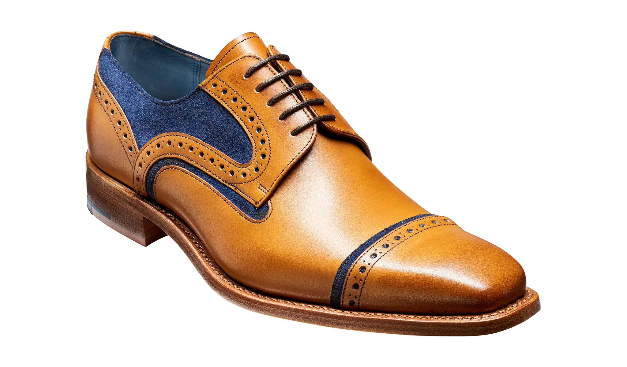 Haig - Cedar Calf / Blue Suede