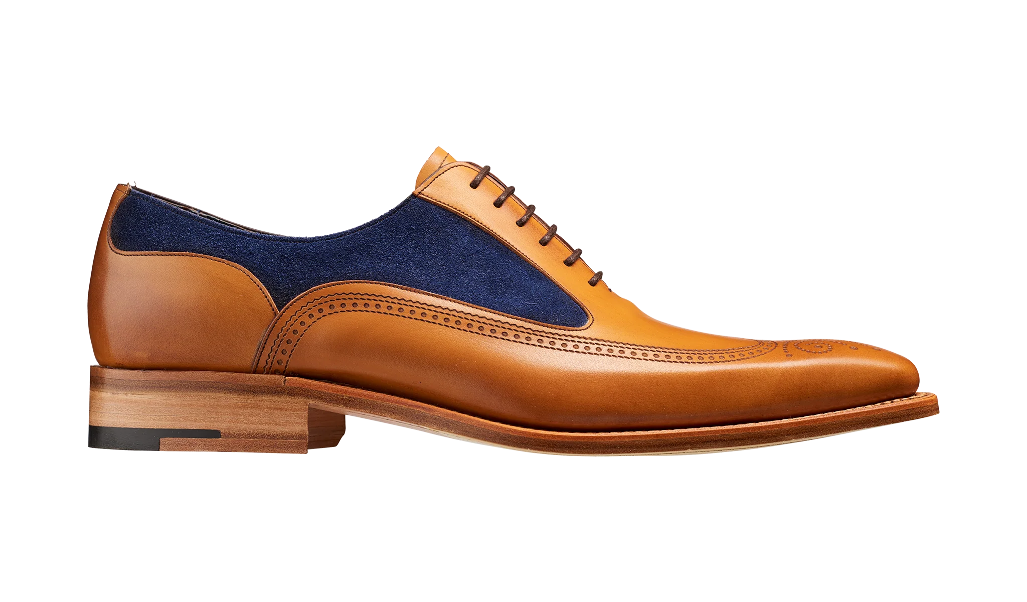 Harding - Cedar Calf / Blue Suede - Image 2