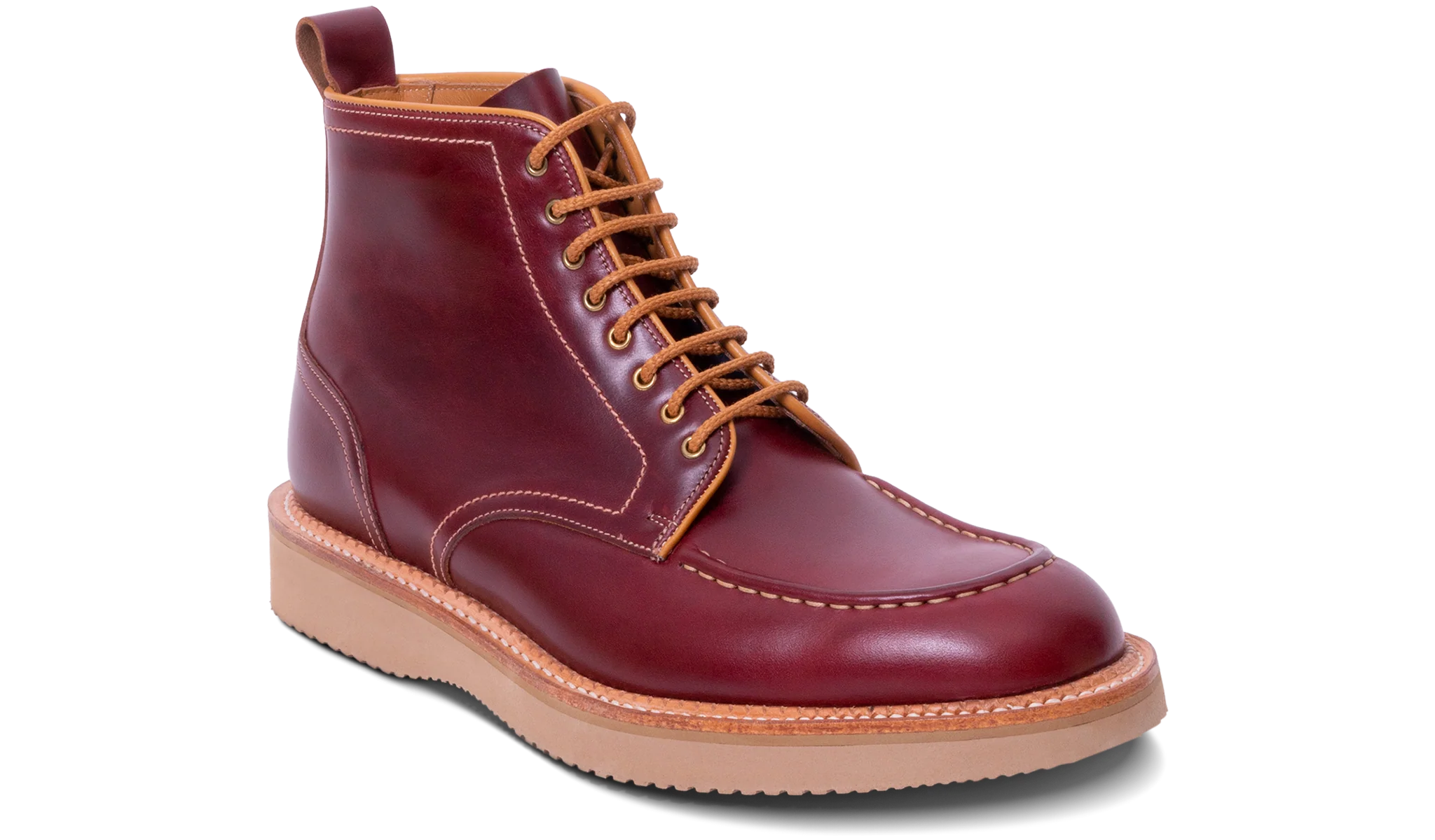 Indiana - Burgundy Waxy Calf