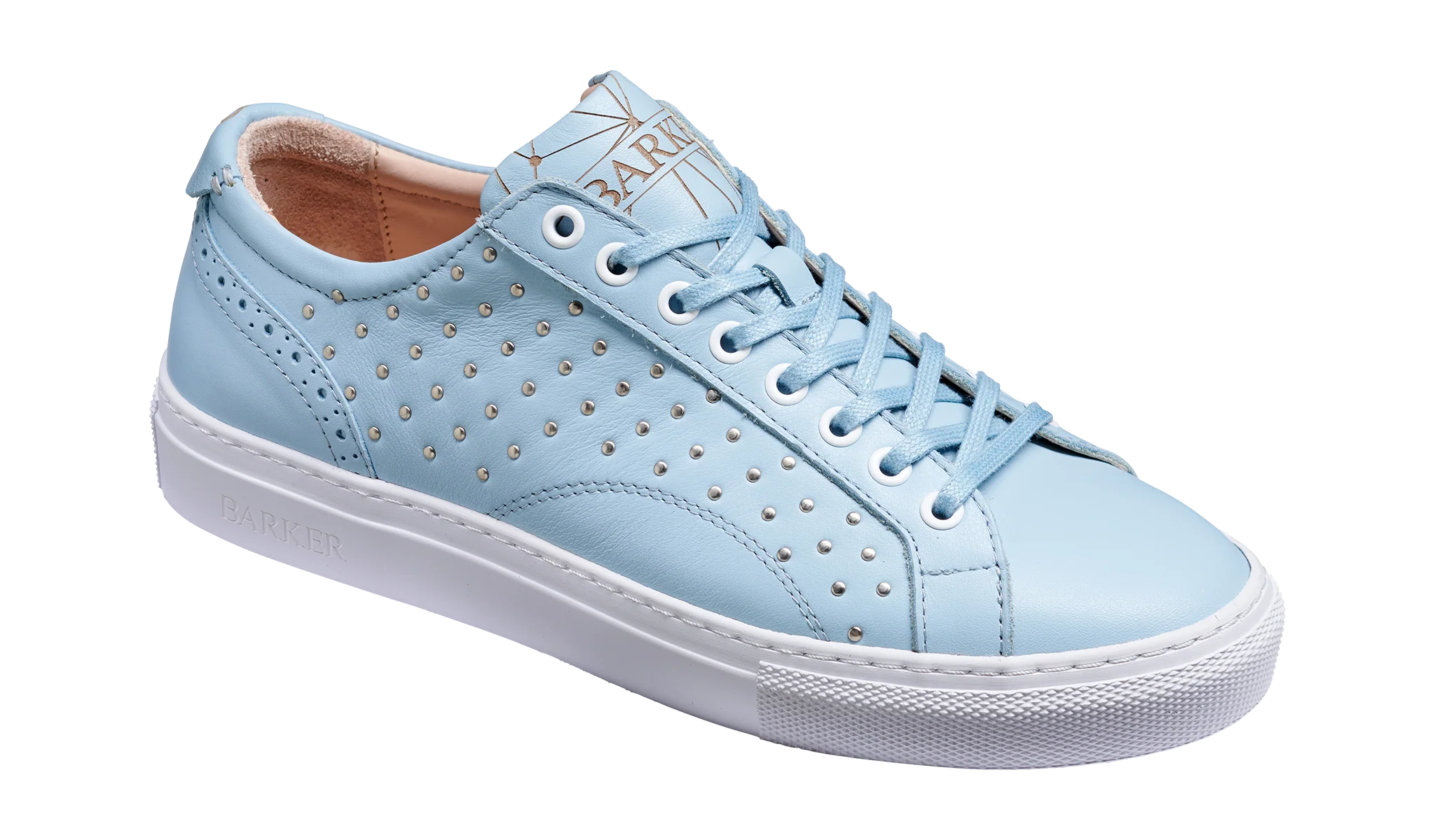 Isla - Pale Blue Calf / Studs