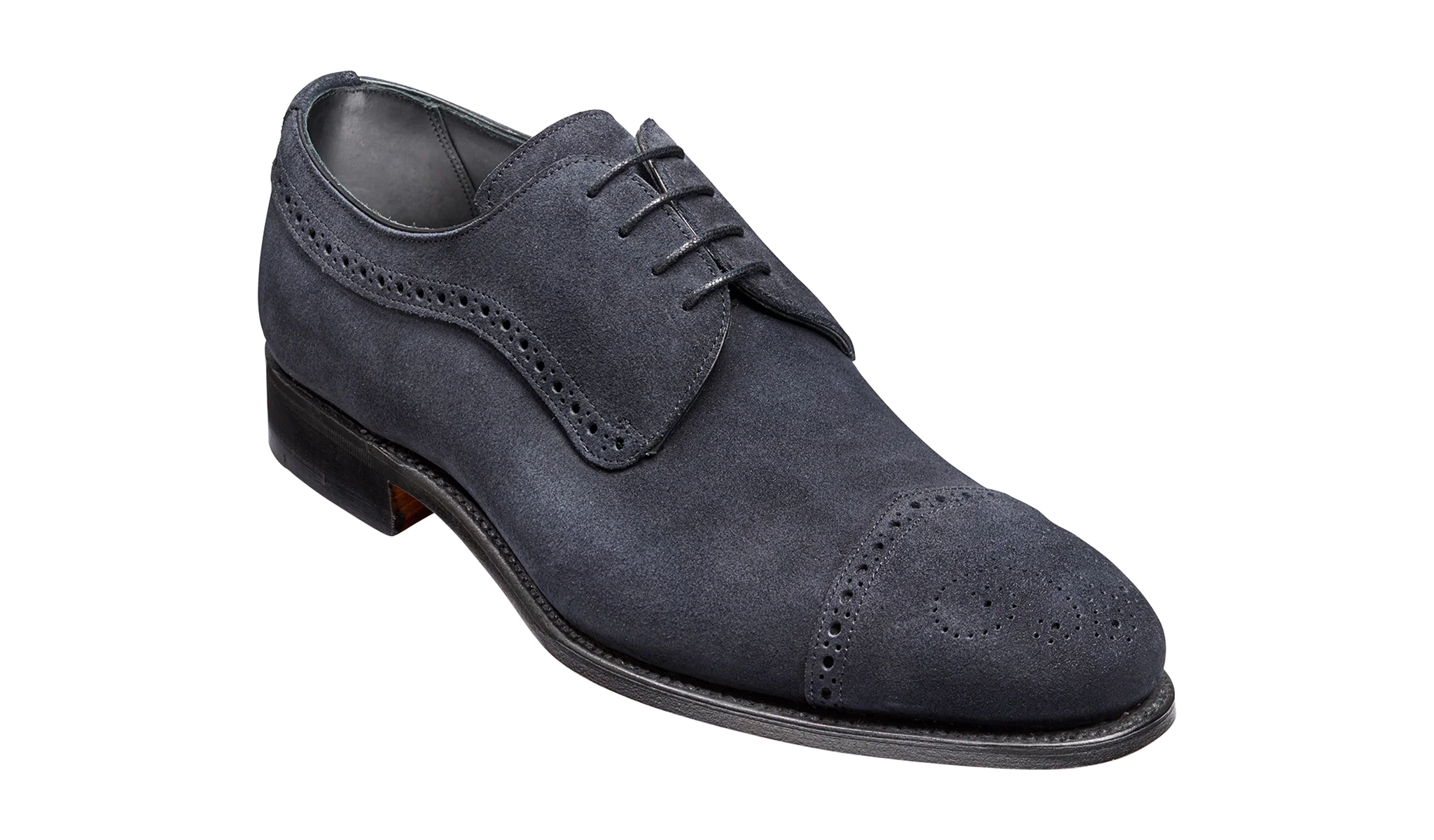 Larne - Navy Suede