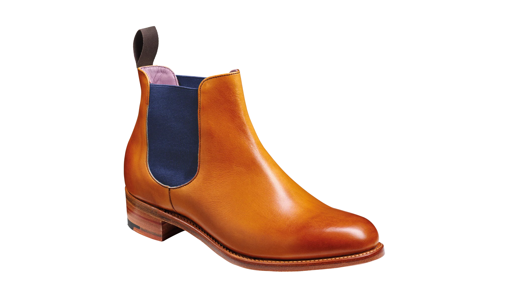 Violet - Cedar Calf / Blue Elastic